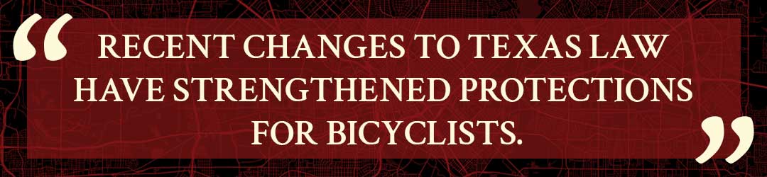 bicycle accidents recent changes