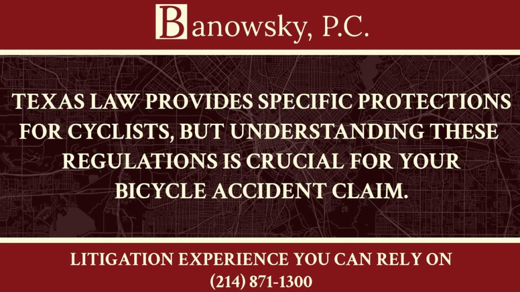 protections for bicycle accidents