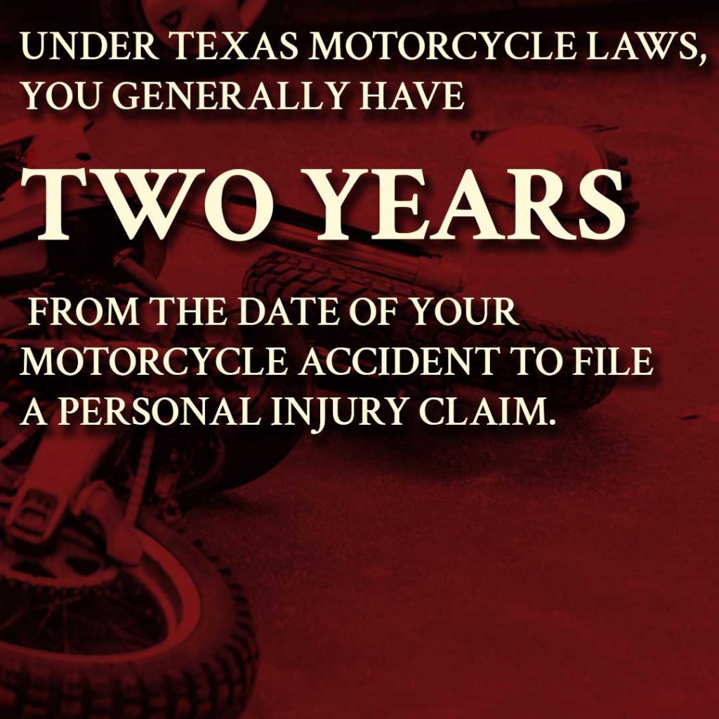 motorcycle accident two years