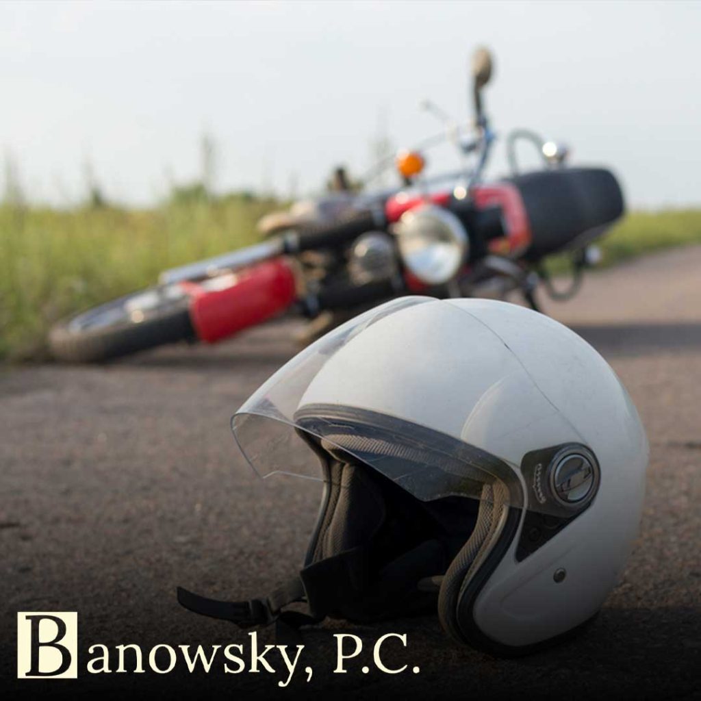 motorcycle accident and helmet