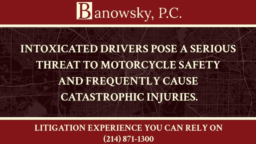 motorcycle accidents intoxicated drivers