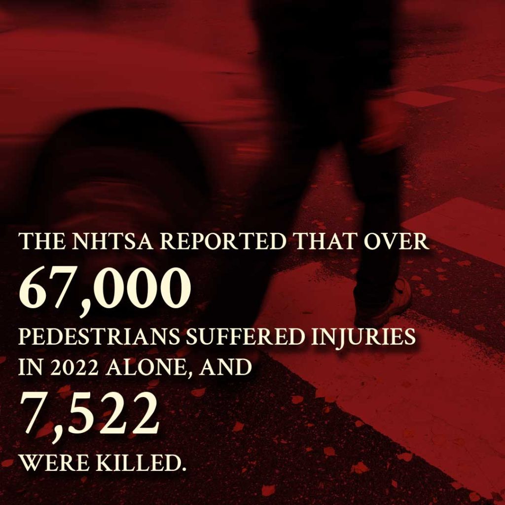 pedestrian accident 67,000
