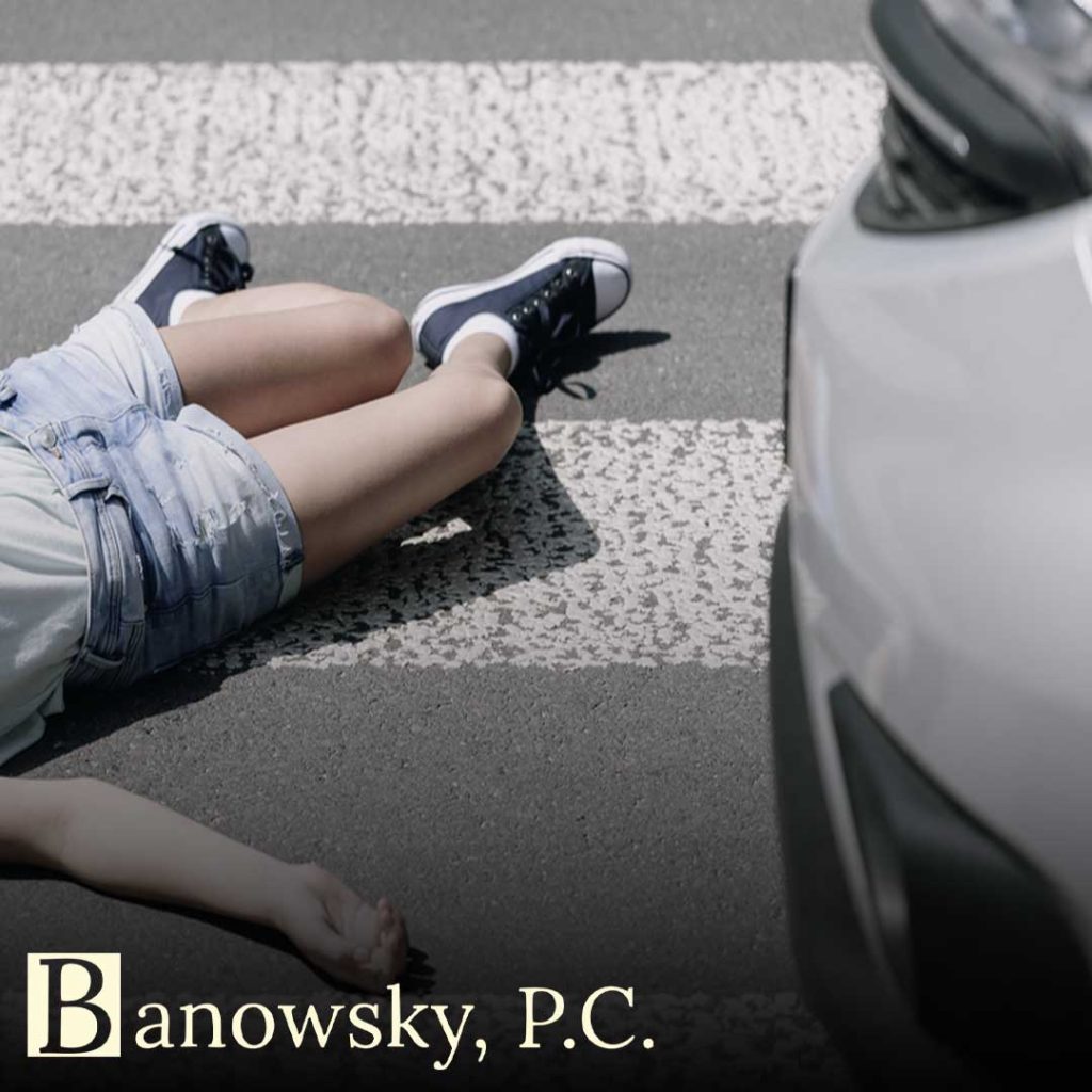 fallen pedestrian accident