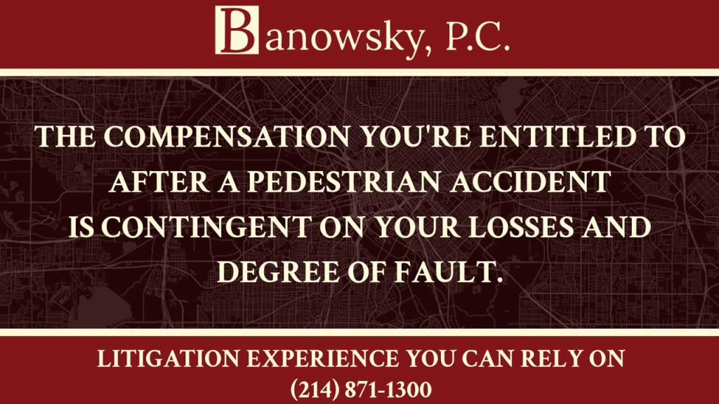 pedestrian accident entitled compensation